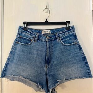 Abercrombie High Rise 90’s Cutoff Shorts — Curve Love, Size 10/30